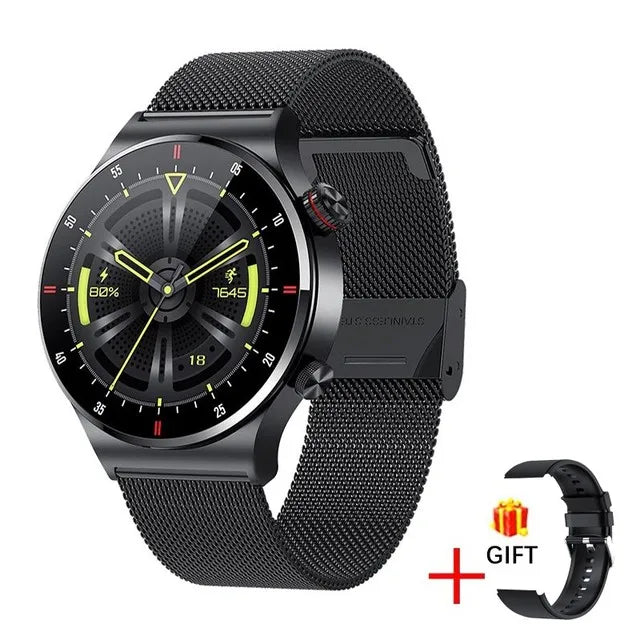 Luxury Smart Watches Men NFC BT Call Fitness Waterproof Sports Wrist Intelligent Smartwatches for Women Kids Xiaomi Huawei