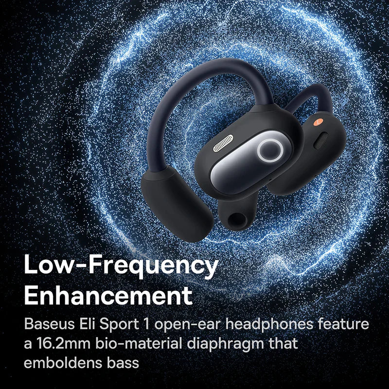 Baseus Eli Sport 1 Open Ear Headphones OWS Bluetooth 5.3 Wireless Earphones Air conduction headphones Bass Sound Sports Earbuds