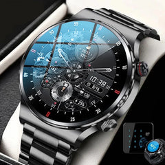 Luxury Smart Watches Men NFC BT Call Fitness Waterproof Sports Wrist Intelligent Smartwatches for Women Kids Xiaomi Huawei