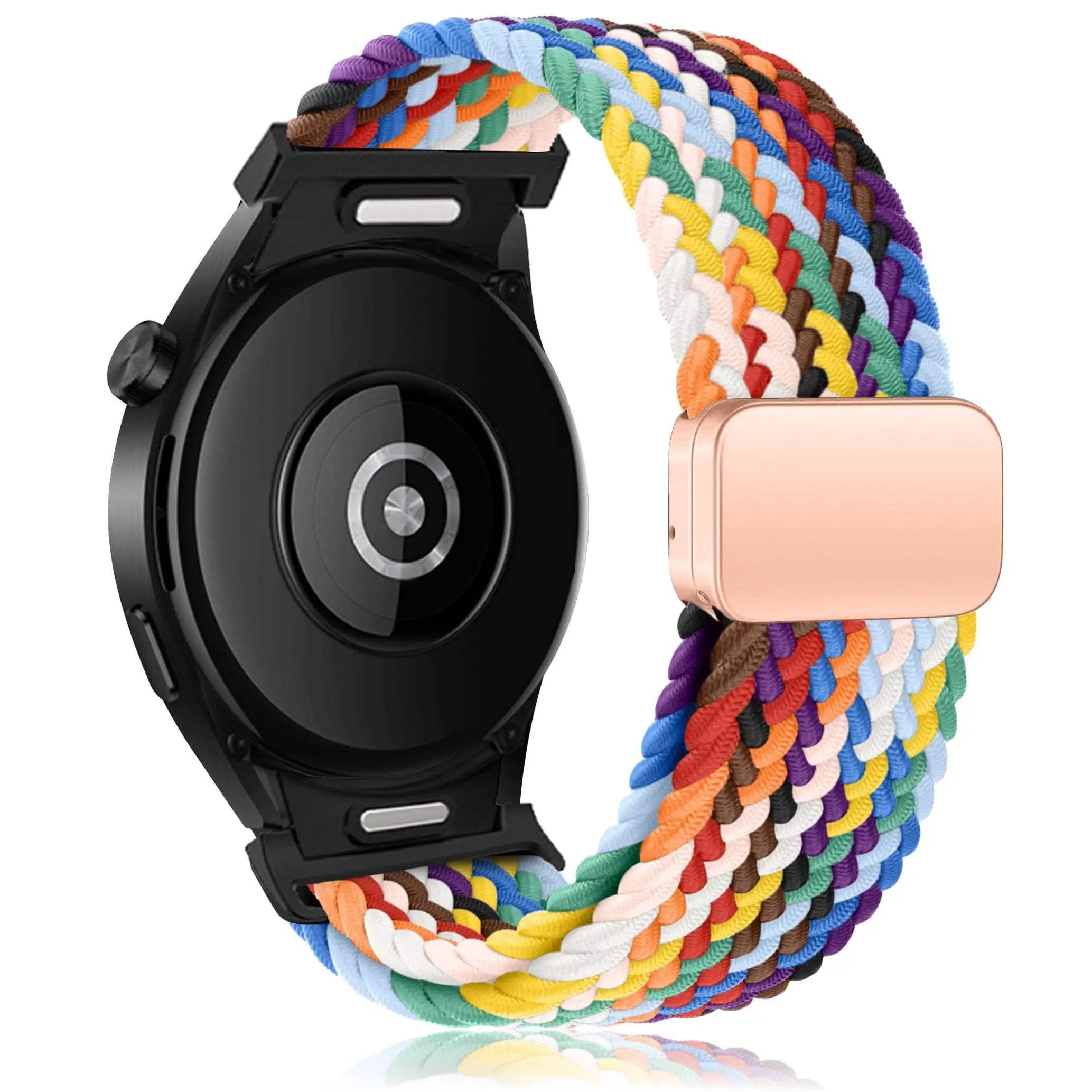 Braided Band For Samsung Galaxy Watch 6 40mm 44mm 4 classic/5 pro 45mm 47mm 43mm No Gaps magnetic bracelet Galaxy watch6 strap