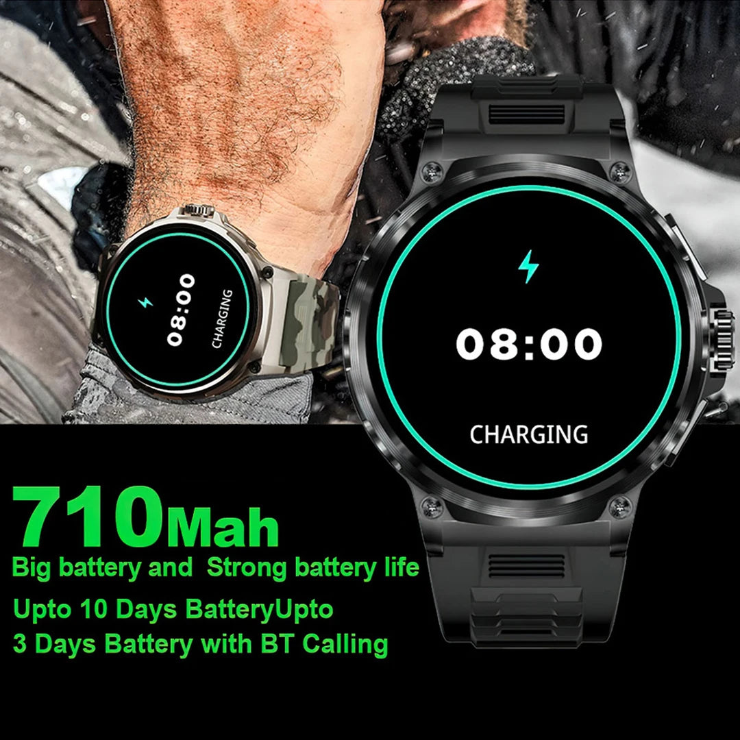 COLMI V69 1.85" Ultra HD Display Smartwatch Men 710 mAh Large Battery, 400+ Watch Faces Smart Watch For Android iOS Phone