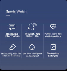 D13 Smart Watch Blood Pressure and Heart Rate Monitor Fitness Tracker Smartwatch Waterproof Sport For Android IOS