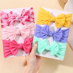 Candy Colors Baby Bowknot Headbands