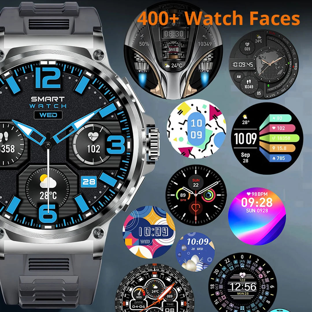 COLMI V69 1.85" Ultra HD Display Smartwatch Men 710 mAh Large Battery, 400+ Watch Faces Smart Watch For Android iOS Phone