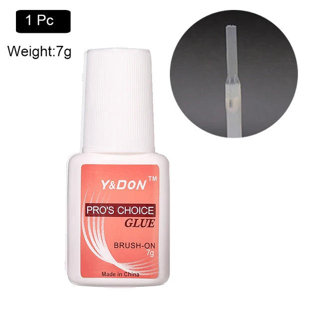 10g Fast Drying Nail Glue for False Nails Glitter Acrylic Nail Rhinestone Decoration Extension Glue Adhensive Nail Care Tool