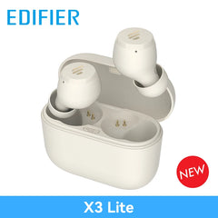 EDIFIER X3 Lite TWS Wireless Bluetooth Earphone Bluetooth 5.3 Voice Assistant touch control up to 24hrs playback EQ Preset