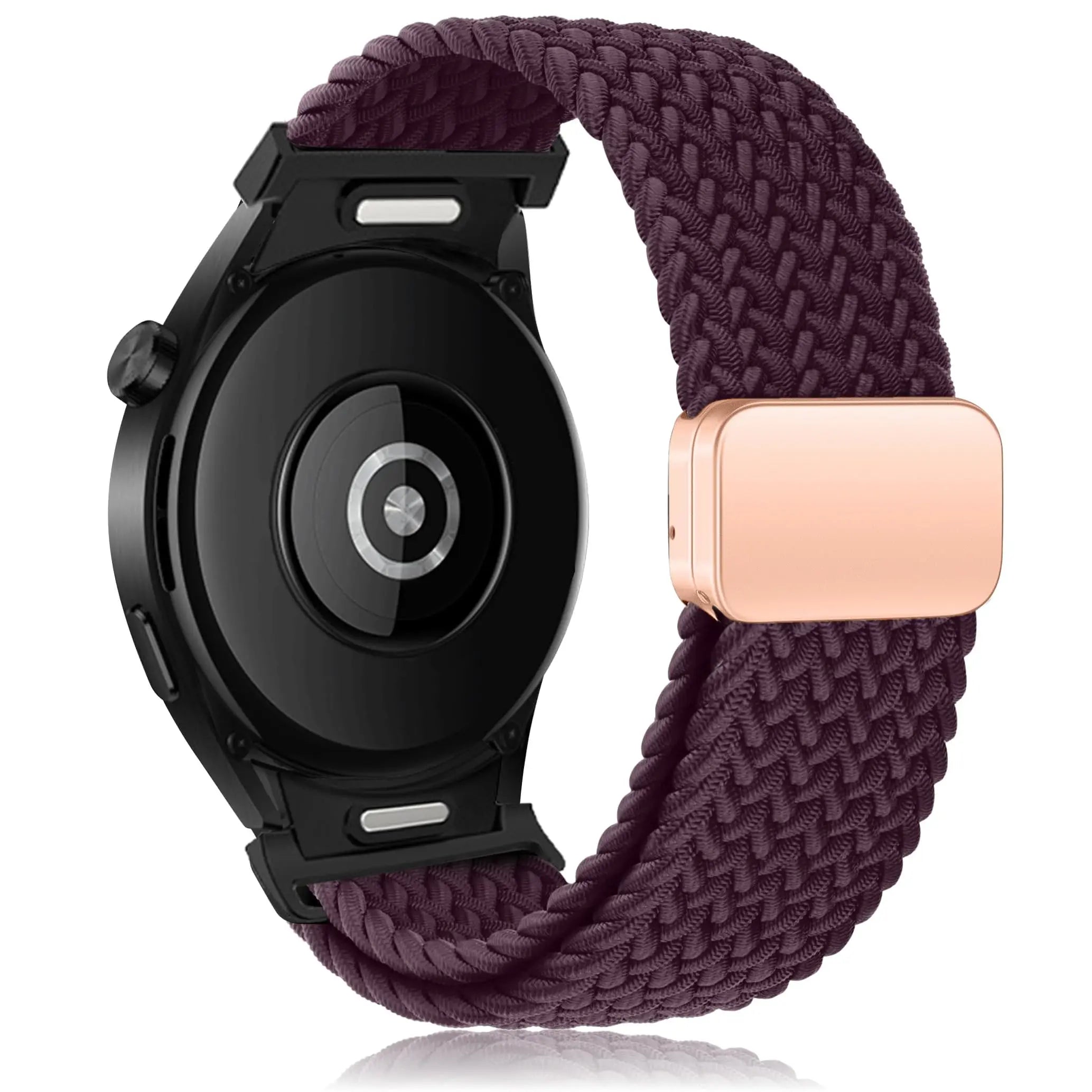 Braided solo loop Band For Samsung Galaxy Watch 6 4 classic/5 pro 47mm 44mm 40mm Magnetic No Gaps bracelet Galaxy watch4 strap