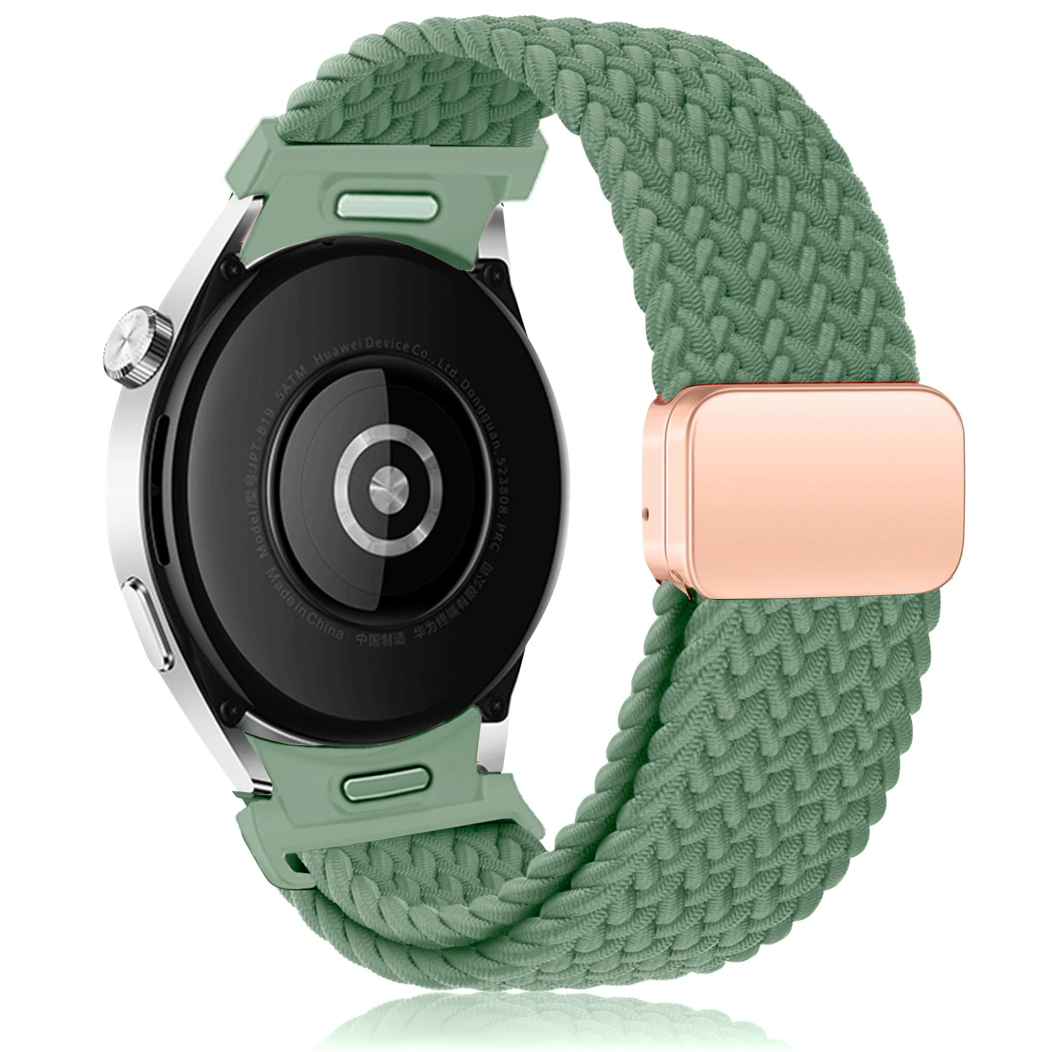 Braided solo loop Band For Samsung Galaxy Watch 6 4 classic/5 pro 47mm 44mm 40mm Magnetic No Gaps bracelet Galaxy watch4 strap